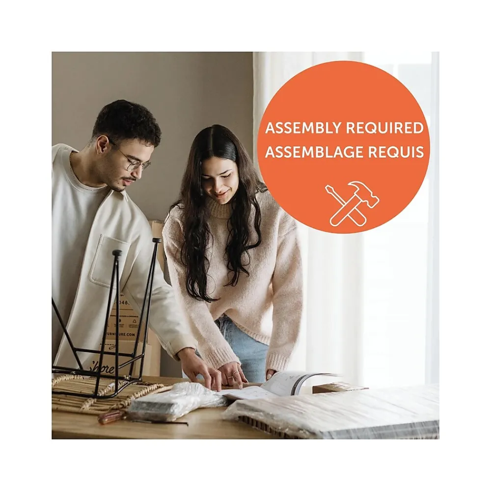 Computer Desks*South Shore Helsy 60"W Computer Desk, Natural Walnut (13306)