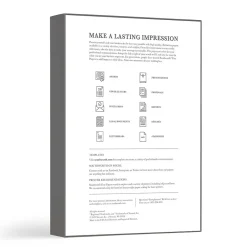 Resume Paper*Southworth 8.5" x 11" Specialty Paper, 65 lbs., 100 Brightness, 100/Box (Z980CK)