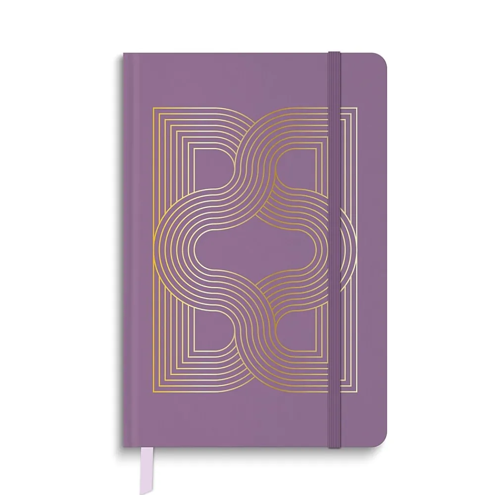 Journals|Southworth Elegant Geo Journal, 5.5" x 8.25", Assorted Colors, 128 Pages, 3/Pack (91553)