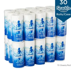 Sparkle Professional Series Paper Towels, 2-ply, 70 Sheets/Roll, 30 Rolls/Pack (2717201)