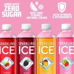 Sparkling Ice Variety Pack Sparkling Water, 17 Oz., 12/Pack (TLK95092)