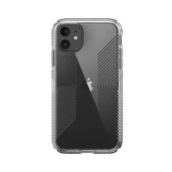 Speck Presidio Perfect-Clear with Grips Case for iPhone 11 (138544-5085)