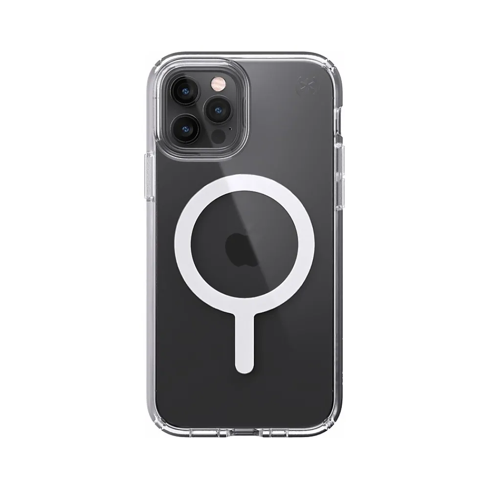 Speck Presidio Perfect-Clear Case for iPhone 12/12 Pro (141154-5085)