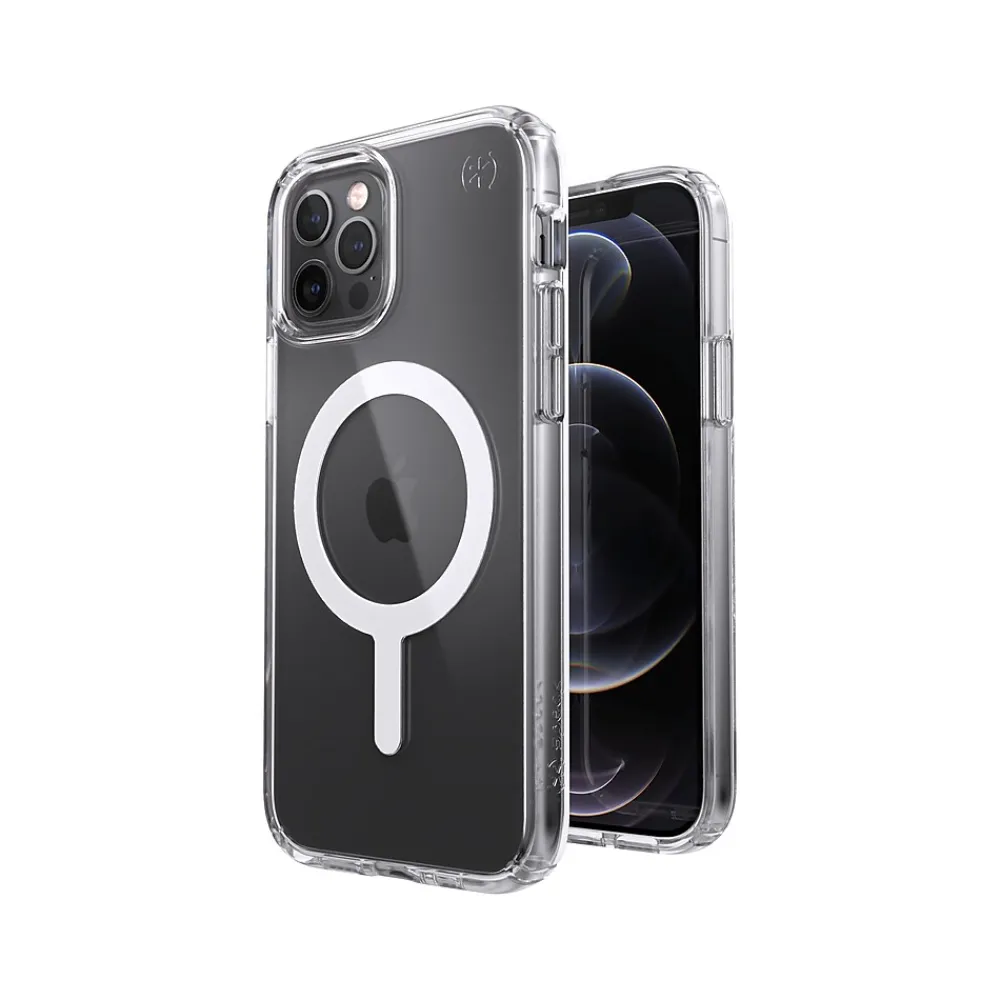 Speck Presidio Perfect-Clear Case for iPhone 12/12 Pro (141154-5085)