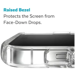 Speck Presidio Perfect-Clear MagSafe Clear/Silver Case for iPhone 14 Pro (150148-3080)