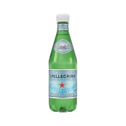 S.Pellegrino Sparkling Natural Mineral Water, 16.9 Fl oz. Plastic Bottles, 24/Carton (12161701)
