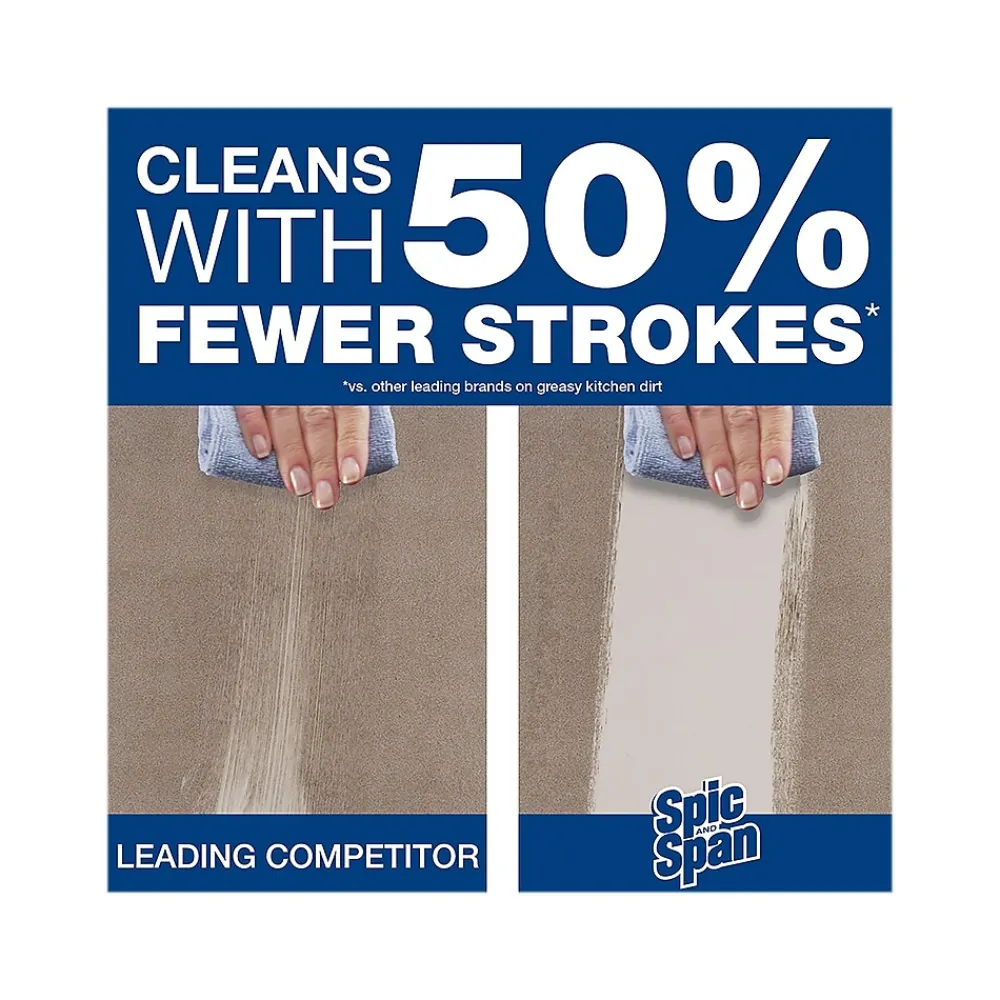 Disinfecting All-Purpose Spray and Glass Cleaner, Fresh Scent, 32 Fl. Oz. (75353)<Spic & Span Best