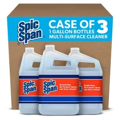 Spic and Span Professional Bulk 3-in-1 Disinfecting Multi Purpose Surface and Glass Cleaner, Fresh Scent, 3/Carton (58773)<Spic & Span