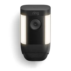 Ring Spotlight Cam Pro Wireless Security Camera, Black (B09DRHPRT6)