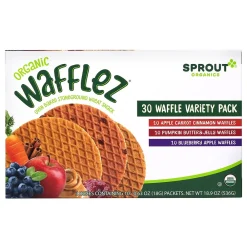 SPROUT Organics Sprout Wafflez Variety Pack, 30/box (220-02152)