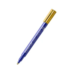 Markers|Staedtler Metallic Calligraphy Markers, Chisel Tip, Assorted Colors, 5/Pack (8325TB5A6)