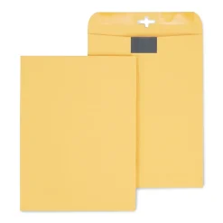 New Staples #10 1/2 Kraft Catalog Envelope, 9" x 12", Kraft, 10/Pack (SPL901988)