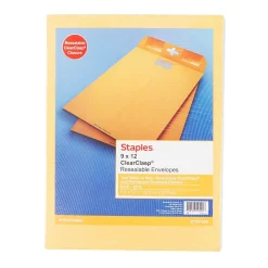 New Staples #10 1/2 Kraft Catalog Envelope, 9