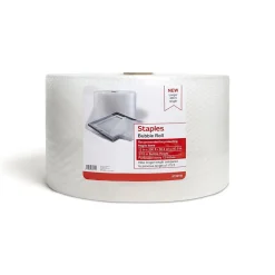 Discount Staples 3/16" Bubble Roll, 12" x 200', Clear (ST59156)