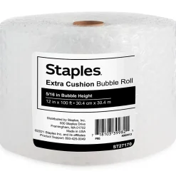 Outlet Staples ® 5/16" Bubble Roll, UPSable, 12" x 100' (4072833)