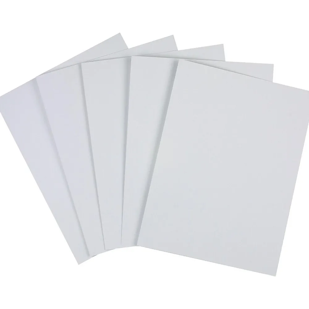 Card Stock*Staples 67 lb. Cardstock Paper, 8.5" x 11", , 250 Sheets/Pack (82994) Gray