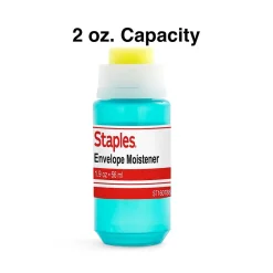 Clearance Staples 2 oz. Envelope Moistener, Blue (ST160788-CC)