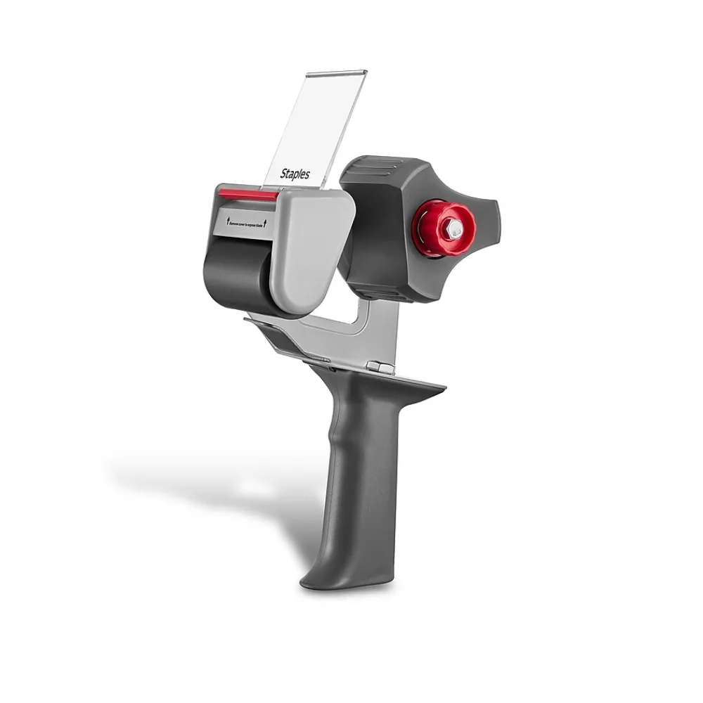 Online Staples 2" Packing Tape Dispenser, Gray (ST56464)