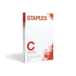 Multipurpose Paper*Staples 50% Recycled 11" x 17" Multipurpose Paper, 24 lbs., 96 Brightness, 500/Ream (86055)