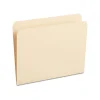 File Folders|Staples 100% Recycled File Folder, Single Tab, Letter Size, 100/Box (ST393125/393125)