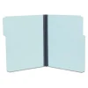 File Folders|Staples 60% Recycled Heavyweight File Folders, 1/3-Cut Tab, Letter Size, Blue, 25/Box (ST606798)