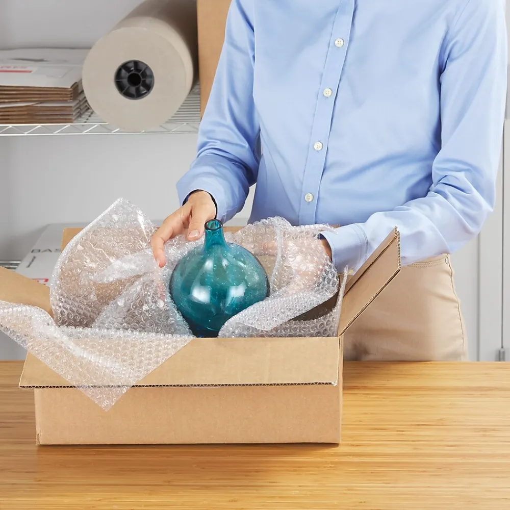 Discount Staples 3/16" Standard Bubble Roll, Recycled, 12"W x 175' (4072830)