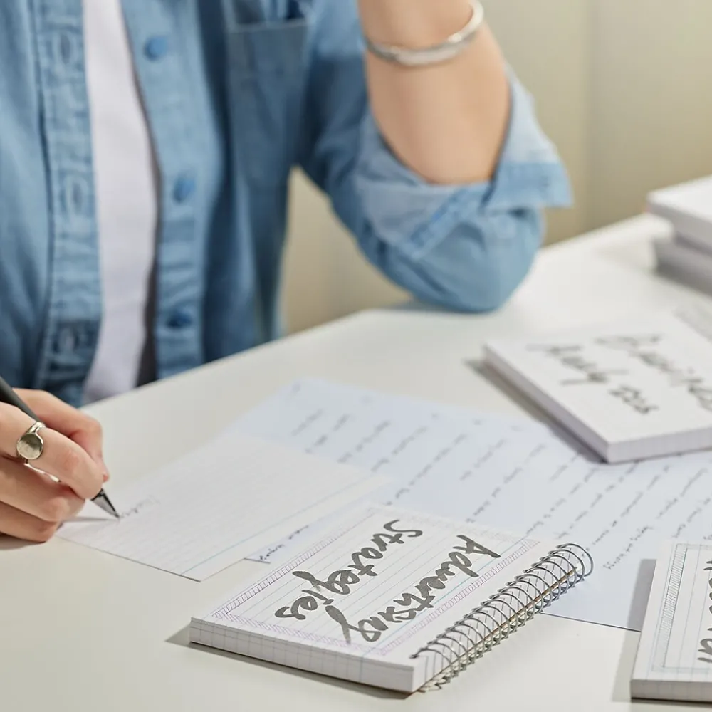 Index Cards*Staples ™ 4" x 6" Index Cards, Lined, White, 50 Cards/Pack, 3 Pack/Carton (TR51007)