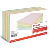 Index Cards*Staples 5" x 8" Index Cards, Lined, Assorted Colors, 300/Pack (TR50995)