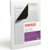 Security & Carbon*Staples ® 8.25" x 11.25" Medical Carbon Paper, Black, 100 Sheets/Ream, /Box (ST34694)