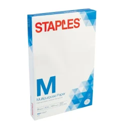 Multipurpose Paper*Staples 11" x 17" Multipurpose Paper, 20 lbs., 96 Brightness, 500/Ream (05033)