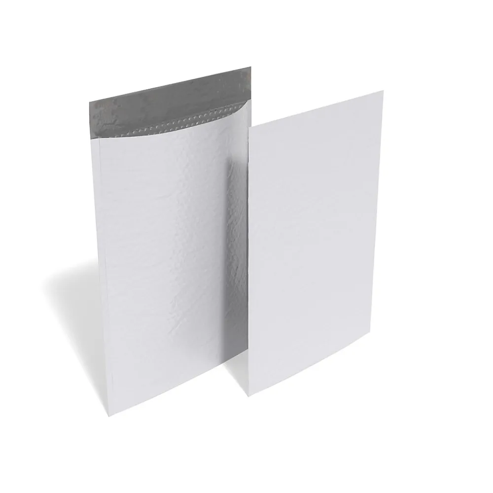 Best Staples 11.25 x 15 Self-Sealing Bubble Mailer, #5, White, 100/Carton (ST56628)