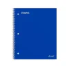 Subject Notebooks|Staples ® Accel Poly 2-Subject Subject Notebooks, 8.5" x 11", College Ruled, 75 Sheets, Assorted (36739)