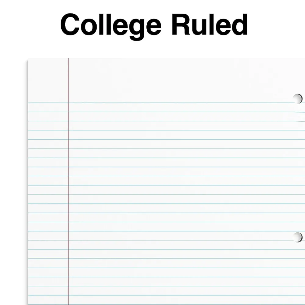 Subject Notebooks|Staples ® Accel 5-Subject Notebook, 8.5" x 11", College Ruled, 200 Sheets, Colors (ST15761D) Assorted