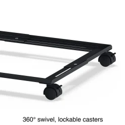 File Cabinets*Staples Adjustable File Caddy, Letter/Legal, Black (ST52140-CC)