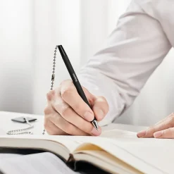 Pens|Staples ® Anchor Counter Top Pens, Medium Point, 1.0mm, Black Ink (ST31587)