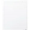 Subject Notebooks|Staples Arc Notebook Systems System, 8.5" x 11", Narrow Ruled, 50 Sheets, White, 50/Pack (25186)