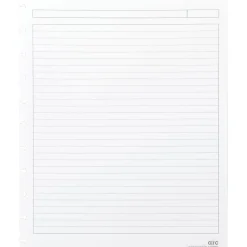 Subject Notebooks|Staples Arc Notebook Systems System, 8.5" x 11", Narrow Ruled, 50 Sheets, White, 50/Pack (25186)
