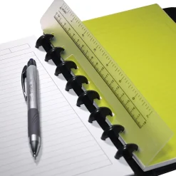 Notebooks|Staples ® Arc System 7" Standard Ruler, Junior Size, 7" (21801)