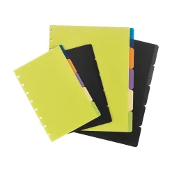 Notebooks|Staples Arc System Tab Dividers, 5-5/6