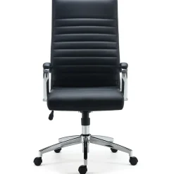Office Chairs*Staples Bentura Ergonomic Bonded Leather Swivel Managers Chair, Black (53234)