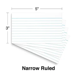 Index Cards*Staples Brand 3