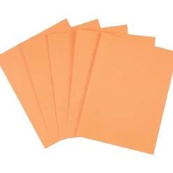 Multipurpose Paper*Staples Brights Multipurpose Colored Paper, 20 lbs., 8.5" x 11", , 500/Ream (25208) Orange