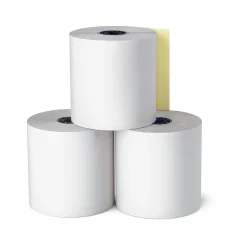 Pos Paper*Staples Carbonless Paper Rolls, 2-Ply, 2 3/4" x 85', 10/Pack (18221-CC)