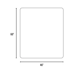 Chair Mats*Staples Carpet Chair Mat, 46