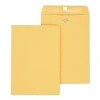 Discount Staples Clasp & Moistenable Glue Kraft Catalog Envelopes, 7.5"L x 10.5"H, Brown, 100/Box (233577/19268)