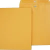 Clearance Staples Clasp & Moistenable Glue Kraft Catalog Envelopes, 10"L x 13"H, Brown, 250/Box (487494/17243)