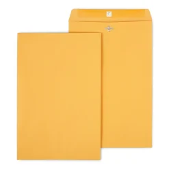 Discount Staples Clasp & Moistenable Glue Kraft Catalog Envelopes, 10"L x 15"H, Brown, 100/Box (535021/19814)