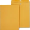 Hot Staples Clasp Close Kraft Catalog Envelopes, 9"L x 12"H, Brown, 250/Box (487493/17242)