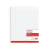 Filler Paper|Staples College Ruled Filler Paper, 8" x 10.5", White, 120 Sheets/Pack, 36 Packs/Carton (TR37427)
