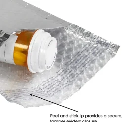 SI Products Staples Cool Shield Bubble Mailer, 6.5